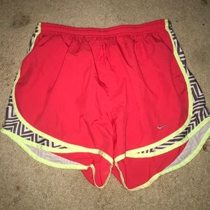 pink nike shorts
